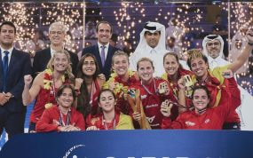 La selección femenina de España, campeona mundial en Catar 2024.