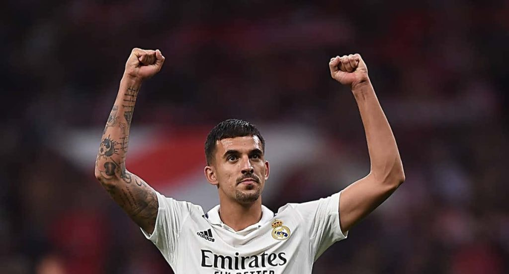 Ceballos, en un partido con el Real Madrid.