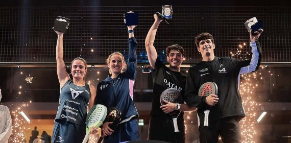 Las dos mejores parejas del mundo han sumado un total de 24 títulos entre el circuito femenino y el masculino.