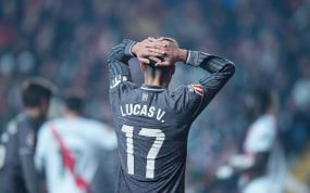 Lucas Vázquez, en Vallecas.