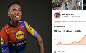 Aleix Espargaró, con los colores del Lidl-Trek.
