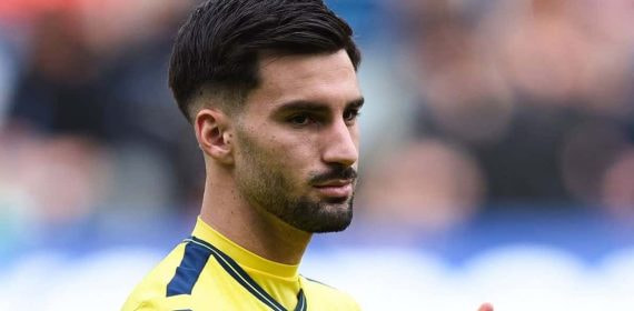 Alex Baena, durante un partido esta temporada.