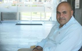 Javier González Cancho tras ser elegido presidente de la Federación Española de Rugby.