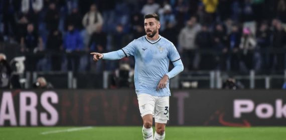Mario Gila, en un partido reciente con la Lazio.