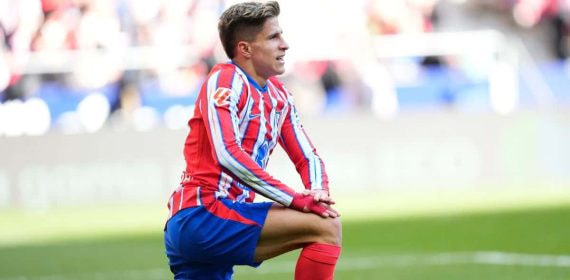 Giuliano Simeone, durante un partido esta temporada.