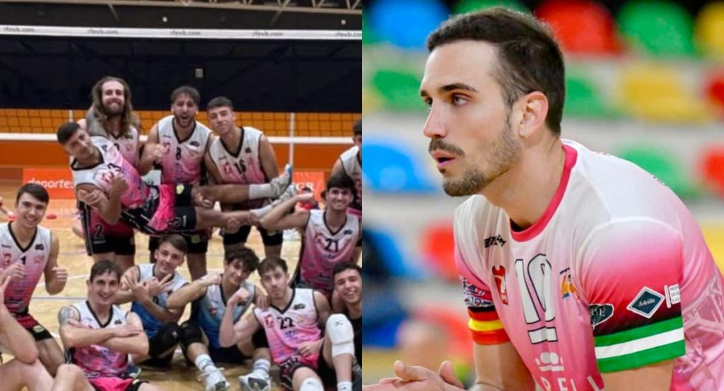 Raúl Muñoz, capitán del Marbella Costa del Vóley.