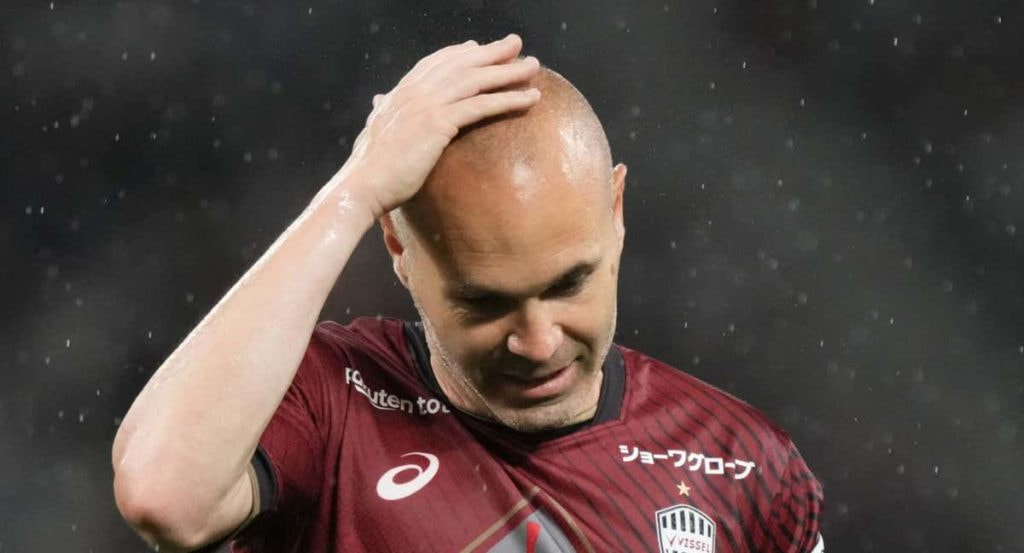Andrés Iniesta, en uno de sus últimos partidos en Emiratos.