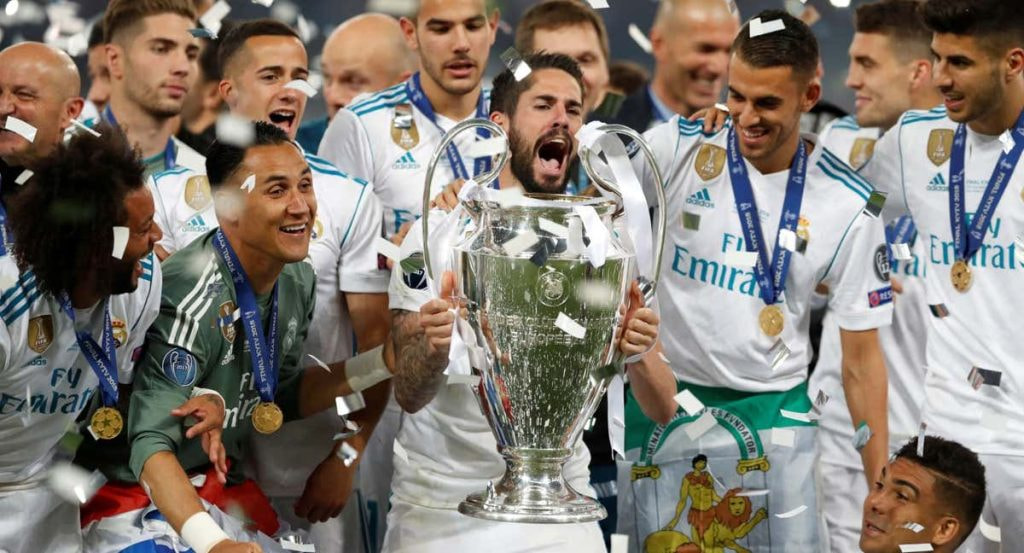 Isco levantó cinco Champions League con el Real Madrid, pero en su última temporada no jugó ni un minuto en esa competición.