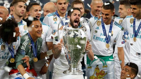 Isco levantó cinco Champions League con el Real Madrid, pero en su última temporada no jugó ni un minuto en esa competición.