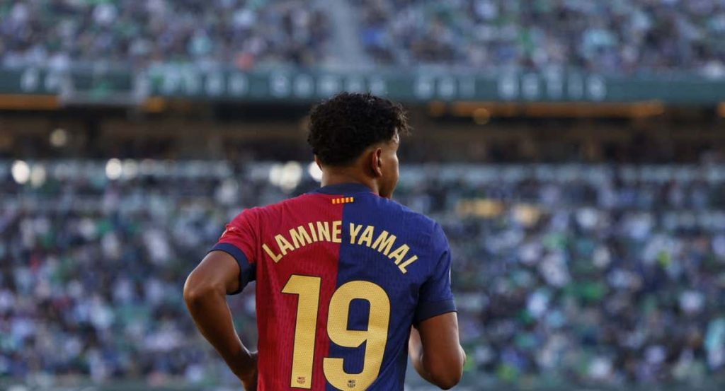 Lamine Yamal, una estrella precoz del fútbol mundial.