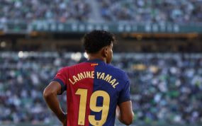 Lamine Yamal, una estrella precoz del fútbol mundial.
