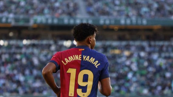Lamine Yamal, una estrella precoz del fútbol mundial.