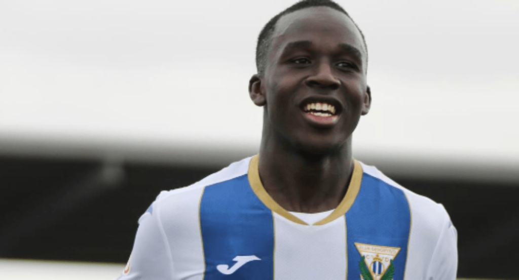 Lamini Fati con el Leganés.