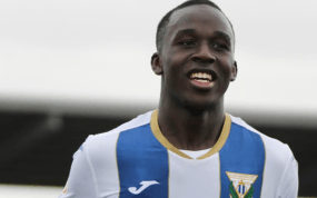 Lamini Fati con el Leganés.