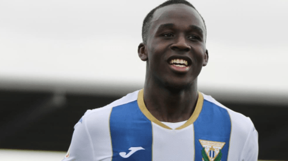 Lamini Fati con el Leganés.