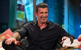 Luis Figo, en La Revuelta.