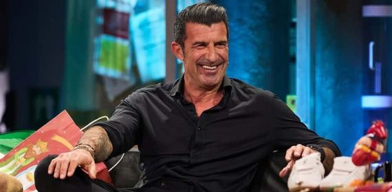 Luis Figo, en La Revuelta.