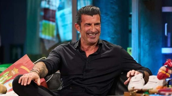 Luis Figo, en La Revuelta.