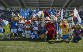 Mascotas de los equipos de LaLiga y algunas de Segunda devisión.