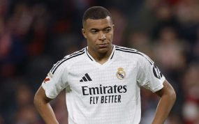 Kylian Mbappé, tras fallar un penalti contra el Athletic.