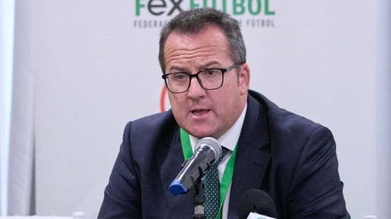 Sergio Merchán, presidente de la Federación extremeña.