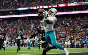 Imagen de un partido de los Miami Dolphins esta temporada.