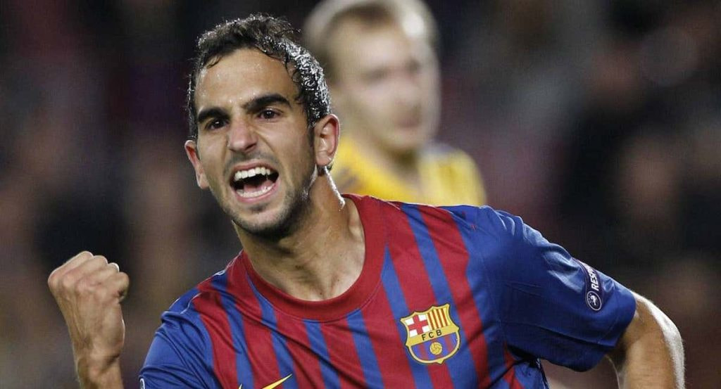 Martín Montoya, con el FC Barcelona.