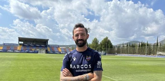 José Luis Morales, en la ciudad deportiva del Levante.