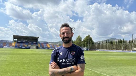 José Luis Morales, en la ciudad deportiva del Levante.