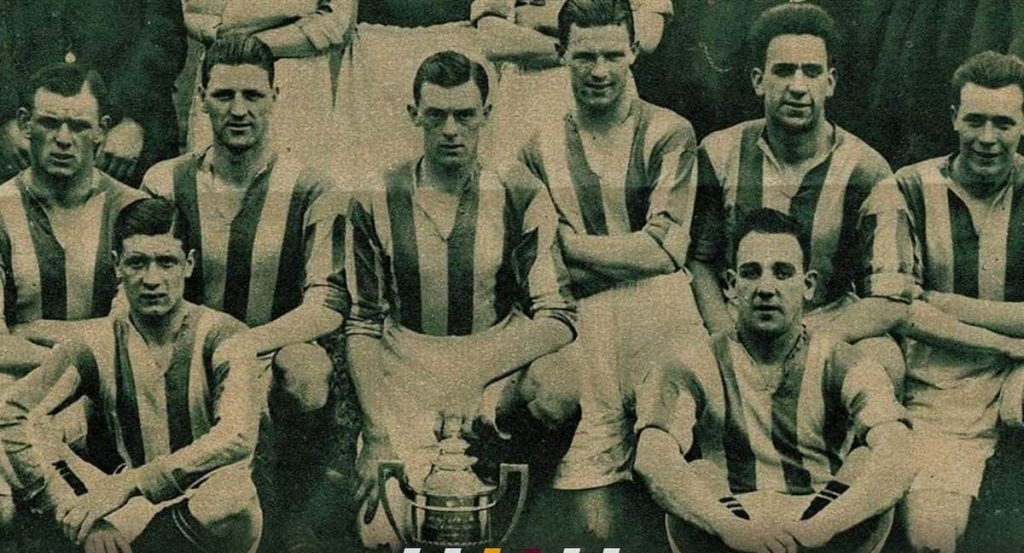 Imagen del Motherwell campeón de Copa en 1927.
