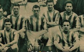 Imagen del Motherwell campeón de Copa en 1927.