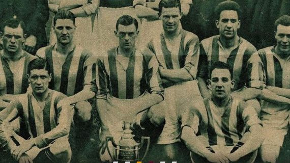 Imagen del Motherwell campeón de Copa en 1927.