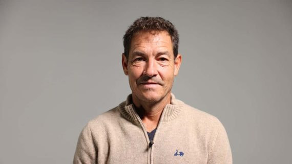 Nacho Truyol, el primer tenista de la historia sancionado por dopaje, durante la entrevista con Relevo.