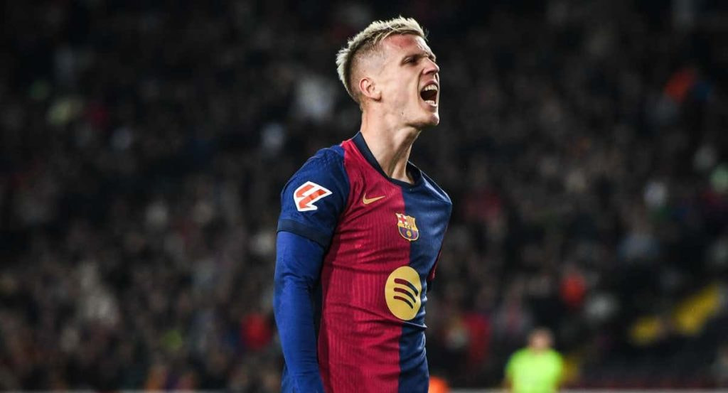 Dani Olmo en el partido contra el Leganés.