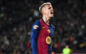 Dani Olmo en el partido contra el Leganés.