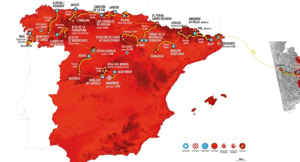 La Vuelta a España de 2025 apuesta por la leyenda en detrimento de la innovación