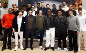 La primera plantilla del Real Madrid celebró este viernes su tradicional comida de Navidad... sin Mbappé, con fiebre, y con Asencio.