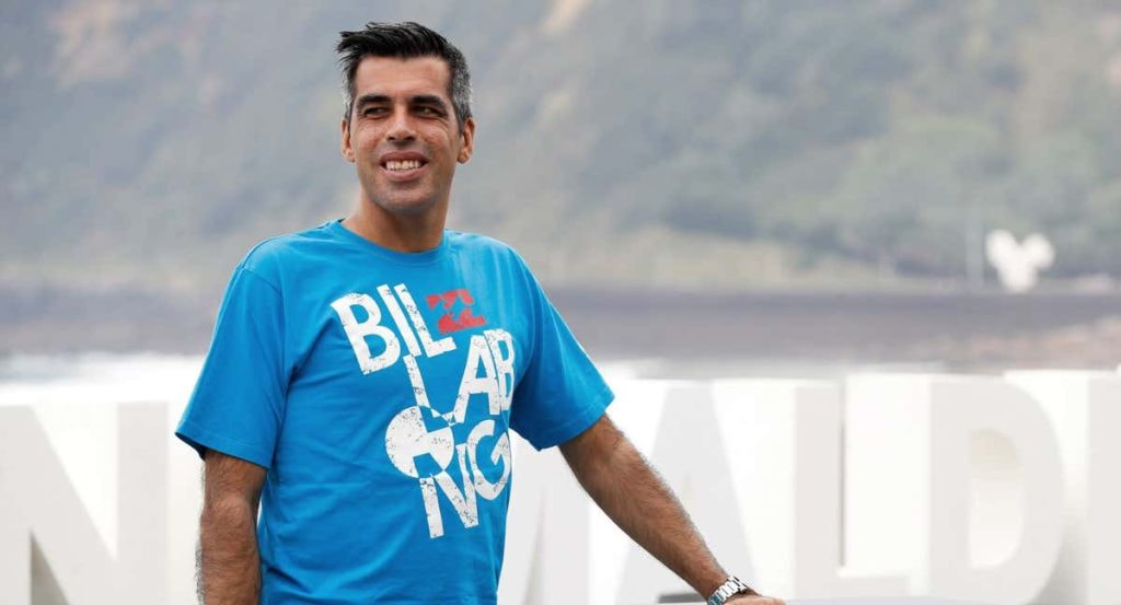 Roberto Chinchilla, actor en Campeones y jugador del Quiero Valcude Alcobendas.