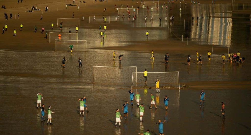 Imagen del torneo en El Sardinero.