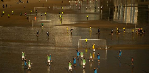 Imagen del torneo en El Sardinero.