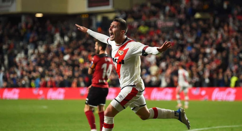 Sergi Guardiola en su anterior etapa en el Rayo Vallecano.