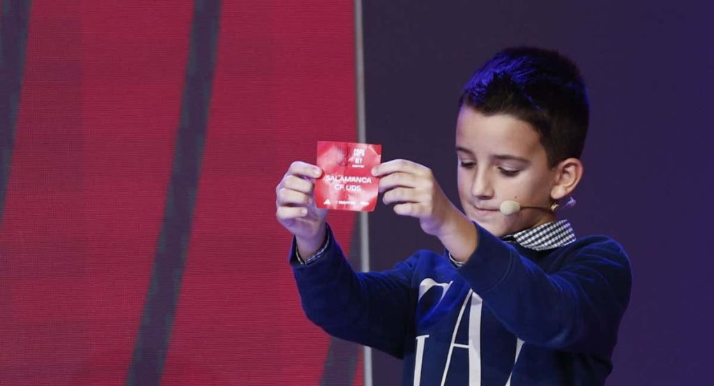 El sorteo de la segunda ronda de la Copa del Rey.