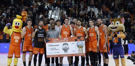 El Valencia Basket ya es equipo de Copa del Rey.