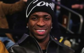 Vinicius Junior, en el Madison Square Garden.