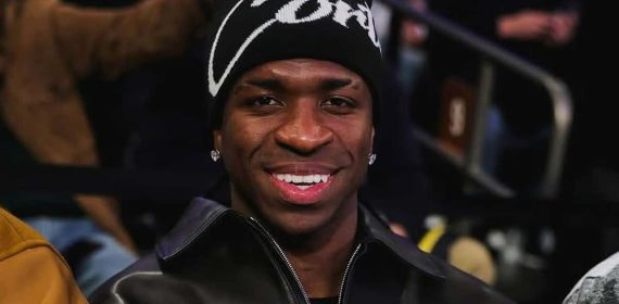 Vinicius Junior, en el Madison Square Garden.