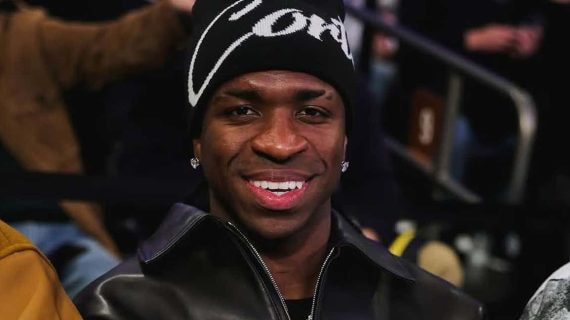Vinicius Junior, en el Madison Square Garden.