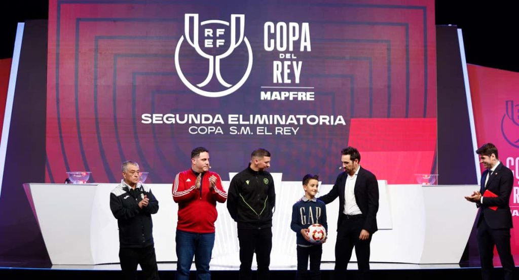 Sorteo de la Copa del Rey de la presente edición.