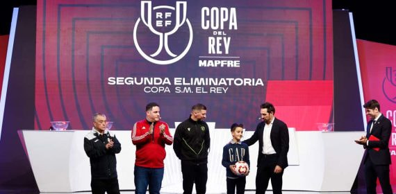 Sorteo de la Copa del Rey de la presente edición.