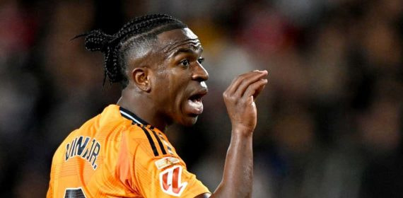 Vinicius, en Mestalla.