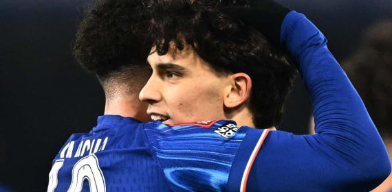 Joao Félix, en el partido disputado este domingo en la FA Cup.